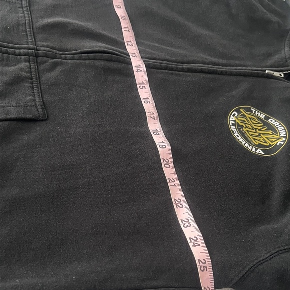 The original Santa Cruz California,women’s,Black Jacket with Gold Logo Size 2XL - Picture 15 of 17